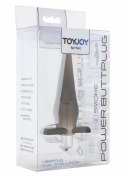 TOYJOY Power Buttplug - wibrujący anatomiczny korek TPE, wodoodporny
