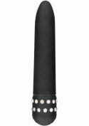 ToyJoy Diamond Superbe Vibrator klasyczny model z kryształkami, srebrny