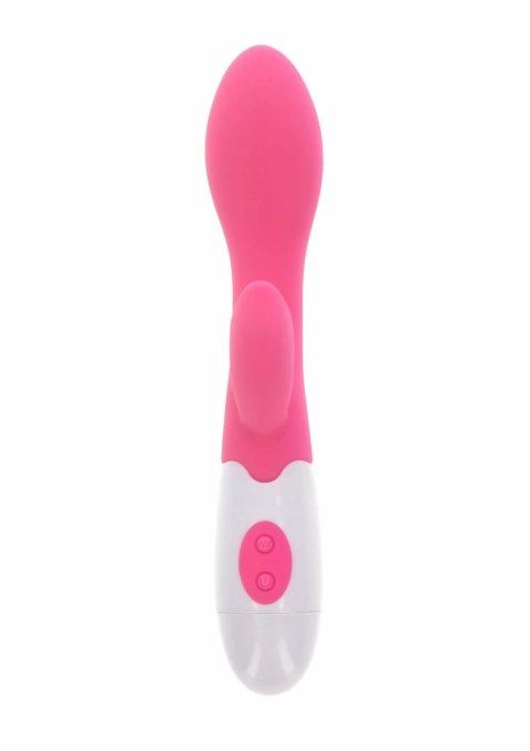 ToyJoy Funky Lover Vibrator silikonowy model z 4 trybami wibracji fioletowy