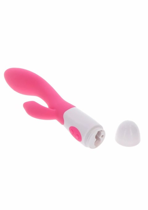 ToyJoy Funky Lover Vibrator silikonowy model z 4 trybami wibracji fioletowy