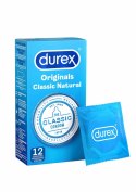 Durex Classic Natural 6 szt. prezerwatywy lateksowe 56mm Pleasure-Fit