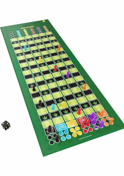 MadKush Game gra planszowa dwustronna z akcesoriami imprezowa