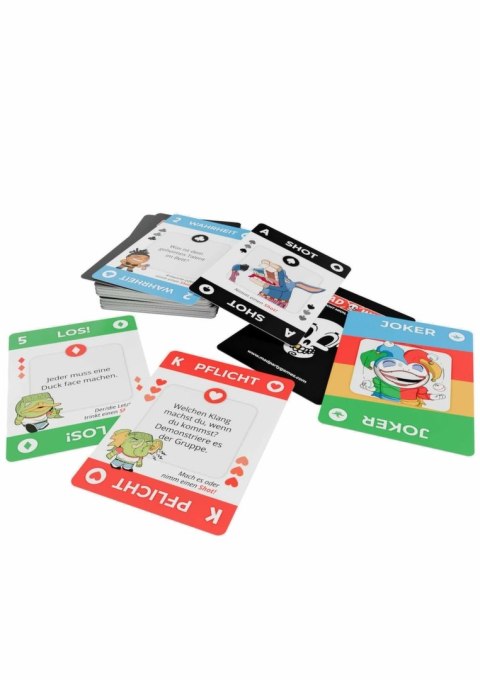 MadWish Playing Cards ENG/DE 24 szt. - Zestaw kart imprezowych