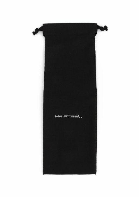 Mr. Steel Devil's Tongue - stalowy model teksturowany, srebrny, 21 cm