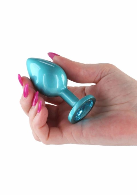 Nsnovelties Iridescent Plug Medium chromowany anatomiczny rozmiar M