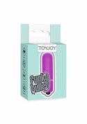 ToyJoy Funky Bullet mini masażer wibrujący, kompaktowy, srebrny