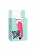 ToyJoy Funky Bullet mini masażer wibrujący, kompaktowy, srebrny
