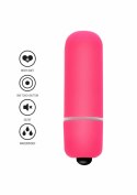 ToyJoy Funky Bullet mini masażer wibrujący, kompaktowy, srebrny