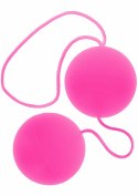 ToyJoy Funky Love Balls kulki intymne silikonowe rożowe 3,5 cm 8713221328281