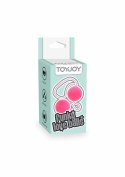 ToyJoy Funky Love Balls kulki intymne silikonowe rożowe 3,5 cm