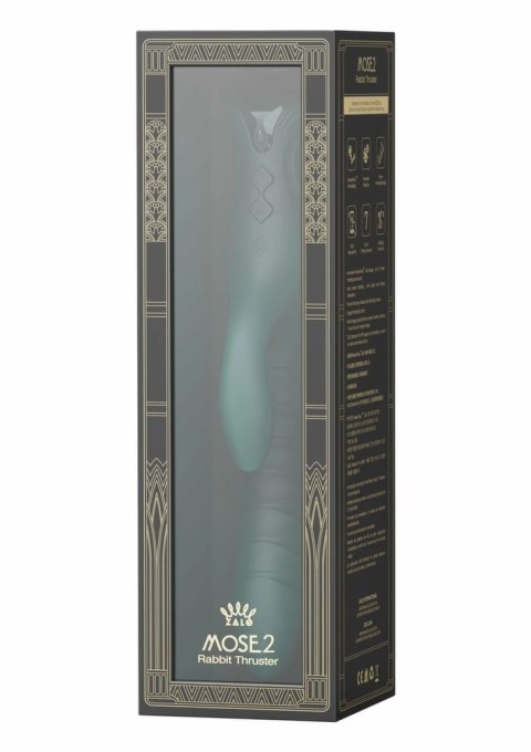 ZALO Mose 2 Rabbit Thruster z funkcją podgrzewania i wyświetlaczem LED