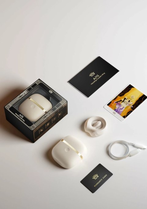 Zalo Apis Vibrating Couples Ring silikonowy pierścień z aplikacją Bluetooth