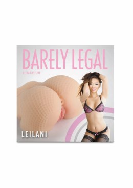 Barely Legal Leilani - anatomiczna maszyna intymna TPE, kompaktowa