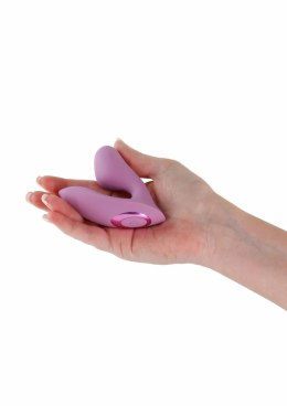Desire Demure - kompaktowy masażer intymny z podwojnym silnikiem, silikonowy