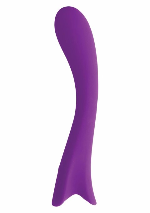 Lush Lilac - silikonowy model intymny, ładowalny, 19 cm, fioletowy