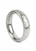 Mr. Steel MeGa Tire C-Ring Satin 55mm stalowy pierścień oponowy