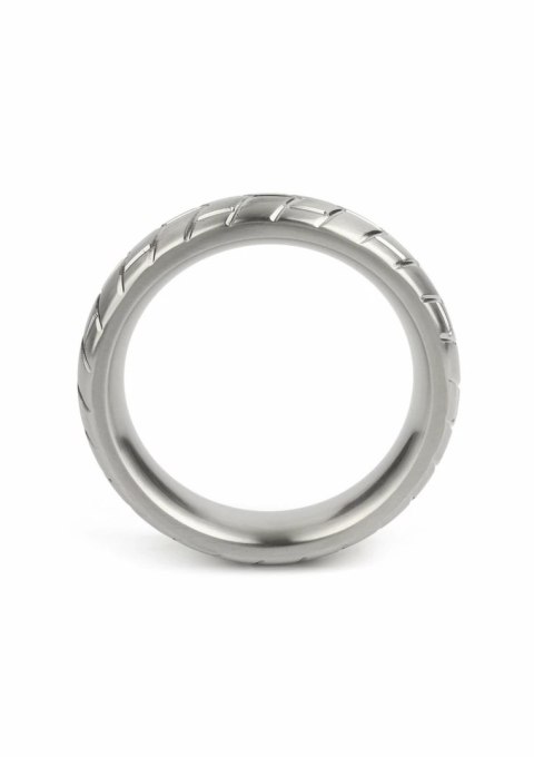 Mr. Steel MeGa Tire C-Ring Satin 55mm stalowy pierścień oponowy