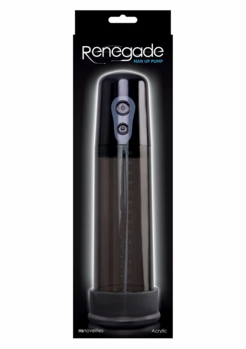 Renegade Man Up Pump automatyczna pompa intymna z miarką 22 cm