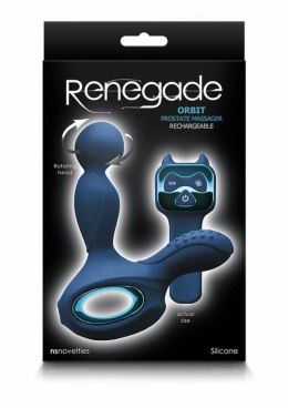 Renegade Orbit - silikonowy masażer z rotacją i funkcją podgrzewania
