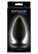 Renegade Spades XL silikonowy korek intymny z ergonomicznym uchwytem