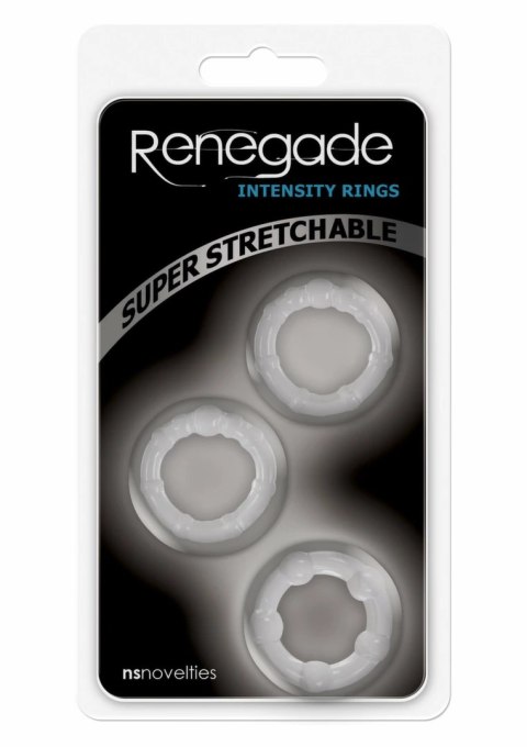 Renegade Stamina Rings zestaw elastycznych pierścieni TPE 3 sztuki
