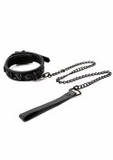 Sinful Collar 1 inch - regulowany kołnierz z neoprenu i smyczą