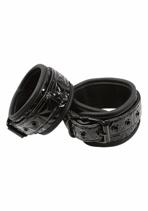 Sportsheets Wrist Cuffs regulowane mankiety na nadgarstki czarne
