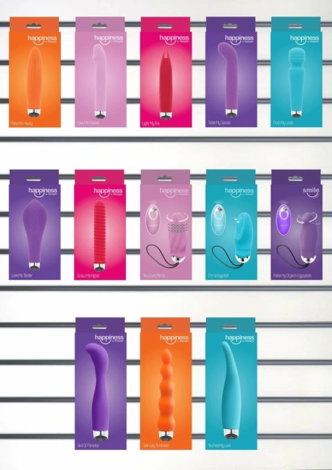 TOYJOY Bird Of Paradise XL Vibrator silikonowy USB fioletowy XL