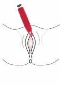 TOYJOY Light My Fire Vibrator silikonowy, 7 trybow, USB, fioletowy