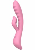 TOYJOY The Belle Rabbit Vibrator silikonowy ergonomiczny rożowy