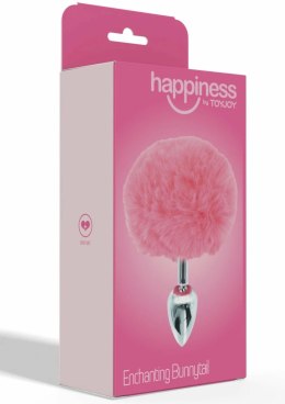 ToyJoy HAPPINESS Enchanting Bunnytail aluminiowy model z puszystym ogonkiem