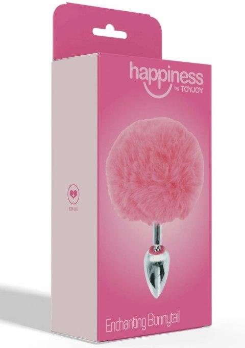 ToyJoy HAPPINESS Enchanting Bunnytail aluminiowy model z puszystym ogonkiem