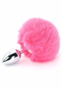ToyJoy HAPPINESS Enchanting Bunnytail aluminiowy model z puszystym ogonkiem