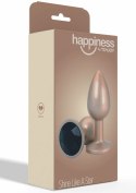 ToyJoy HAPPINESS Shine Like A Star korek intymny z kryształkiem silikonowy