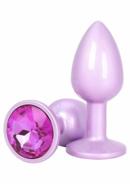 ToyJoy HAPPINESS Shine Like A Star silikonowy plug z kryształkiem, czarny