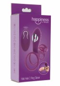 ToyJoy Halo Halo C-Ring Sleeve silikonowy pierścień wibrujący z wypustkami