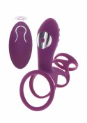 ToyJoy Halo Halo C-Ring Sleeve silikonowy pierścień wibrujący z wypustkami