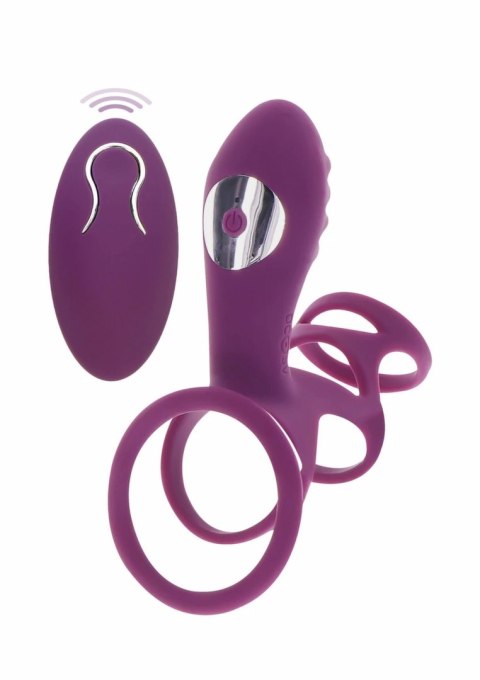 ToyJoy Halo Halo C-Ring Sleeve silikonowy pierścień wibrujący z wypustkami