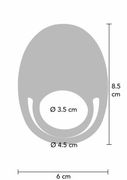 ToyJoy Put a Ring On It C-Ring Remote silikonowy pierścień wibracyjny z pilotem