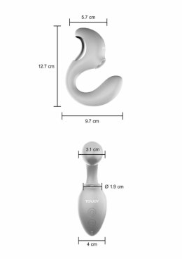 ToyJoy Twist C-kształtny wibrator punktowy z ergonomicznym uchwytem 8713221833389