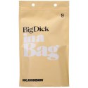 Doc Johnson Model 8 Super Dick 20 cm, powierzchnia teksturowana, przyssawka