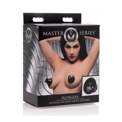 XR Brands Master Series silikonowe przyssawki do ciała Easy Push 2 szt. XR Brands Master Series silikonowe przyssawki do ciała Easy Push 2 szt.