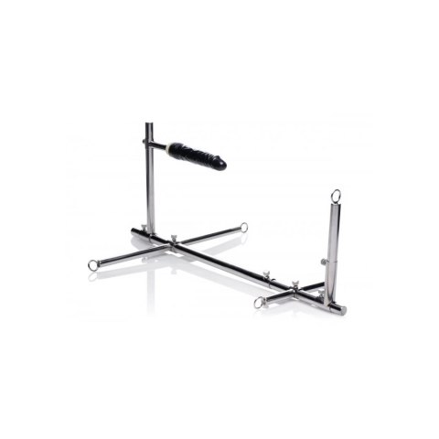 XR Brands Maszyna Do Seksu Kij Metalowy z Anatomiczną Nakładką Czarny Regulowany XR Brands Maszyna Do Seksu Kij Metalowy z Anatomiczną Nakładką Czarny Regulowany
