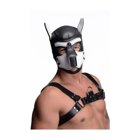 XR Brands Neoprene Puppy Hood elastyczna maska neoprenowa czarna XR Brands Neoprene Puppy Hood elastyczna maska neoprenowa czarna