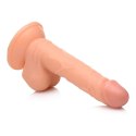 XR Brands POP 16,5 cm model anatomiczny z przyssawką makowy