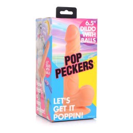 XR Brands POP 16,5 cm model anatomiczny z przyssawką makowy