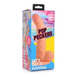 XR Brands POP 19 cm model anatomiczny z przyssawką i jądrami