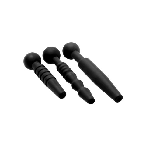 XR Brands Trinity Vibes zestaw 3 silikonowych sond intymnych, rożne rozmiary XR Brands Trinity Vibes zestaw 3 silikonowych sond intymnych, rożne rozmiary