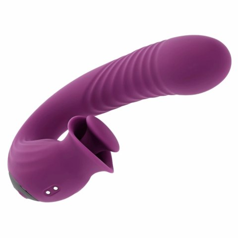 Evolved Deep Ecstasy Rabbit Vibrator Magenta - wielofunkcyjny model IPX6