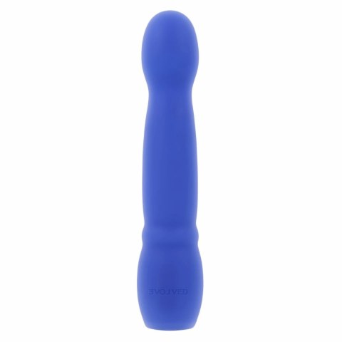 Evolved Disco Diva Vibrator Blue - wielofunkcyjny model z efektami LED